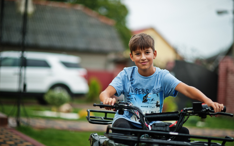 How to Choose the Right ATV for Your Kid?